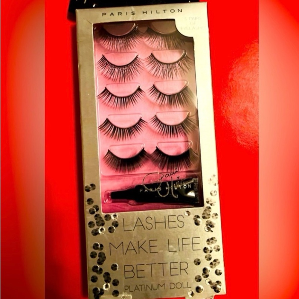 Paris Hilton Glamorous Lash Set - Black